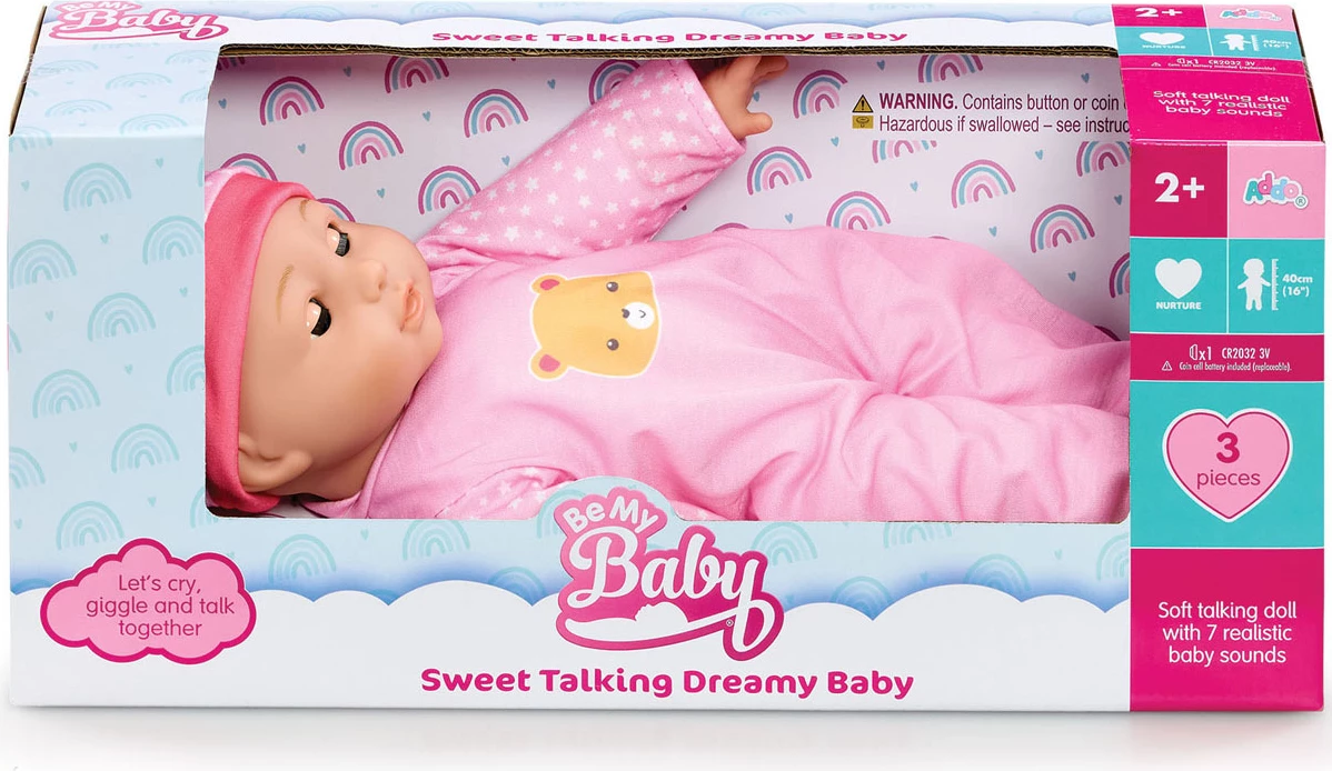 Be My Baby Sweet Dreams Talking Baby Doll
