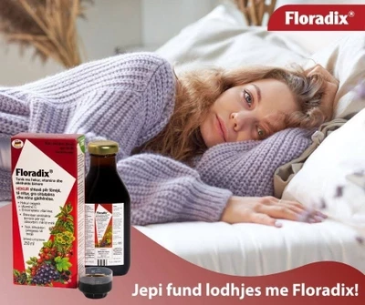 Tonik organik me hekur Salus FLORADIX, 250 ml
