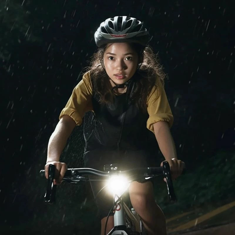 Dritë për biçikletë Rockbros, e zezë