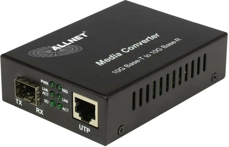 Konvertues ALLNET ALL-MC109-SFP+, 10000 Mbit/s, Ethernet Gigabit, i zi