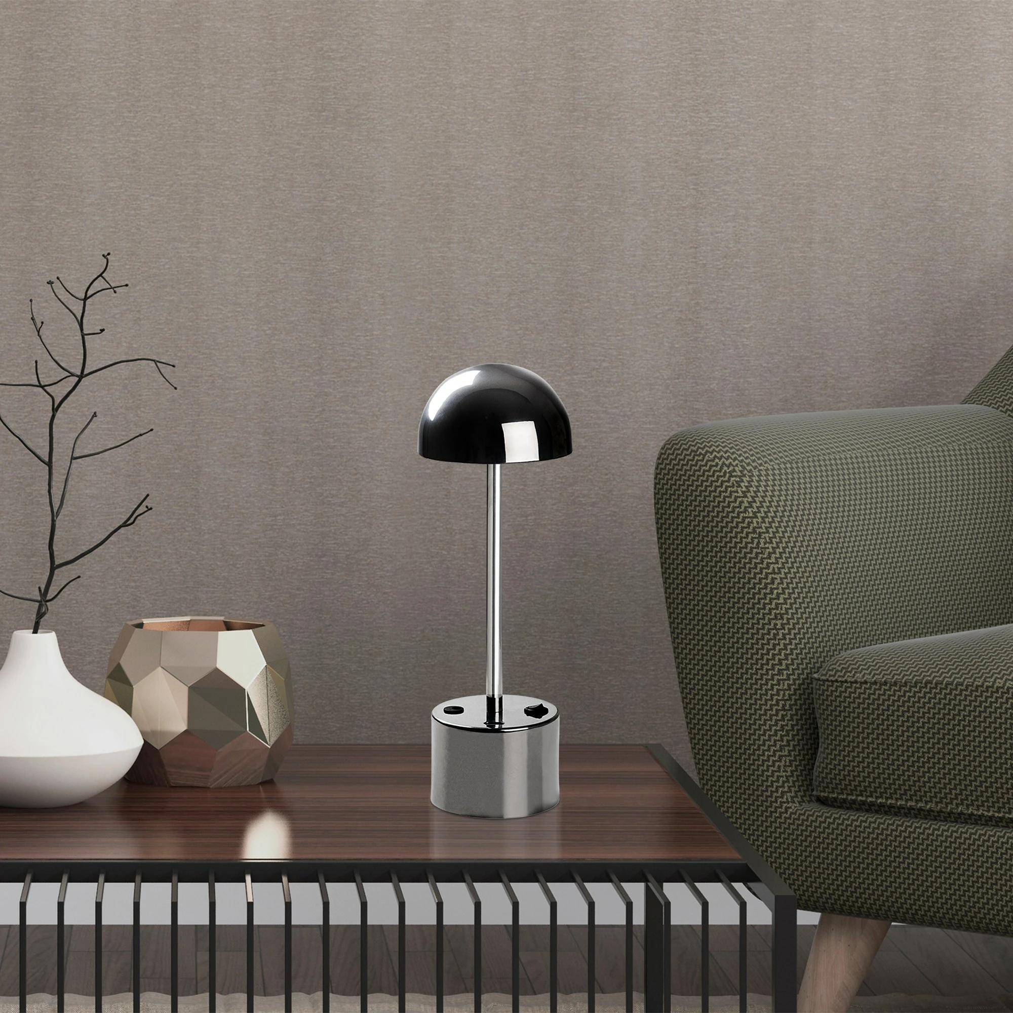 Llambë tavoline Opviq, Sept - 13374, krom