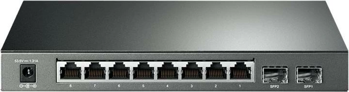 Switch TP-Link TL-SG2210P 8 porta Gigabit Smart PoE, 2 SFP, 1Gbps