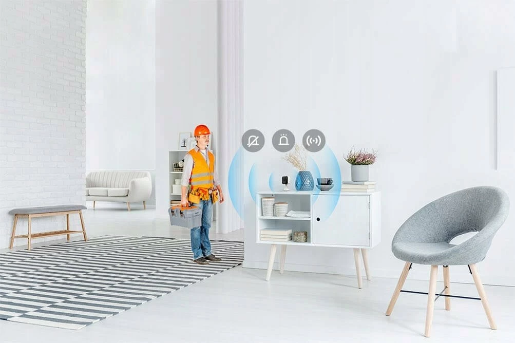 Kamerë IP Wi‑Fi Ezviz H1c Full HD 1080p për brenda, e zezë