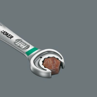 Set çelësa kombinues Wera Joker 6 copë, çelik inox, mat, me mbështjellës, Gjermani