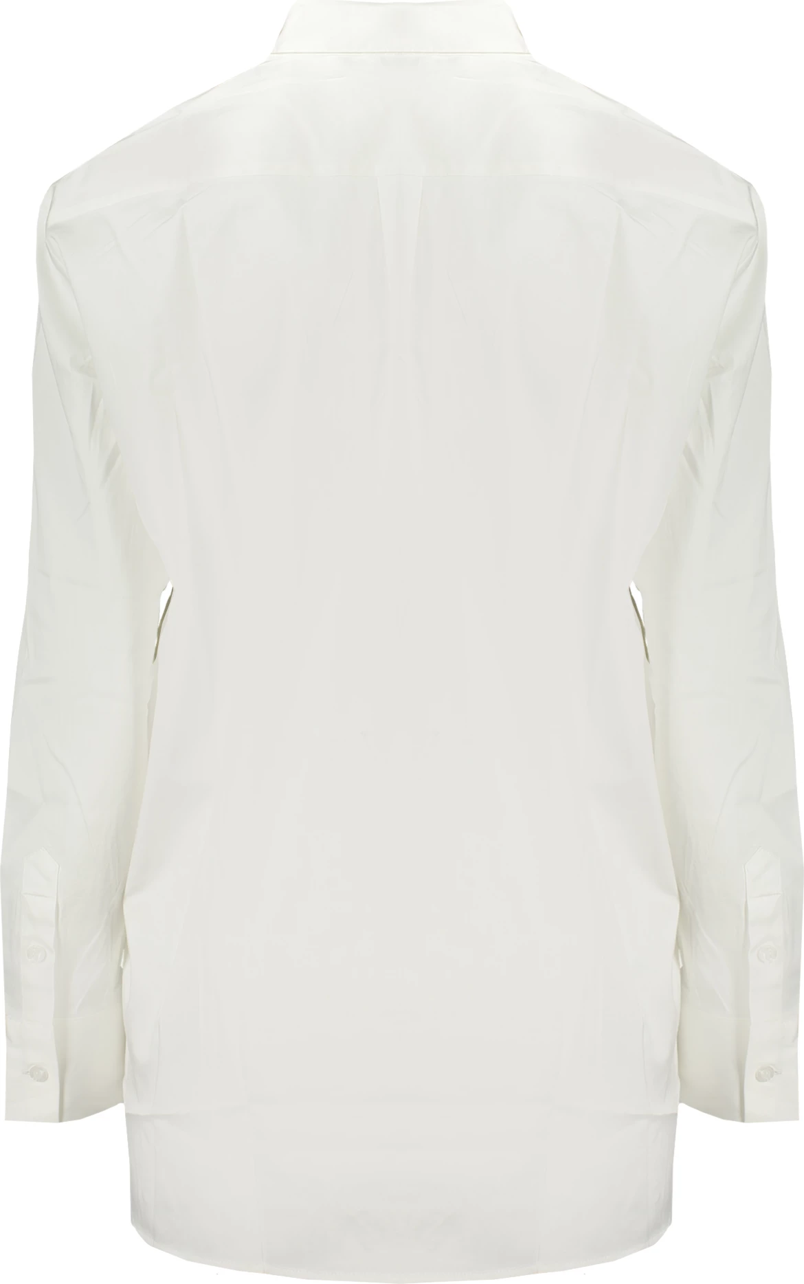 Këmishë për femra GUESS JEANS me mëngë të gjata, e bardhë