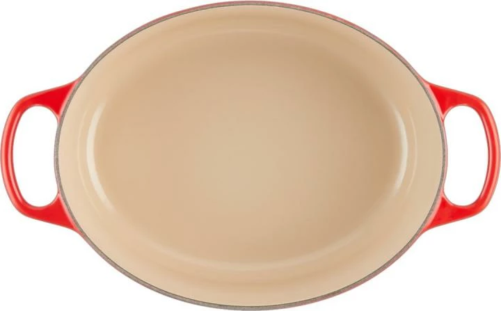 Tavë pjekjeje ovale Le Creuset Signature Roaster 31 cm, e kuqe qershi, 21178310602430