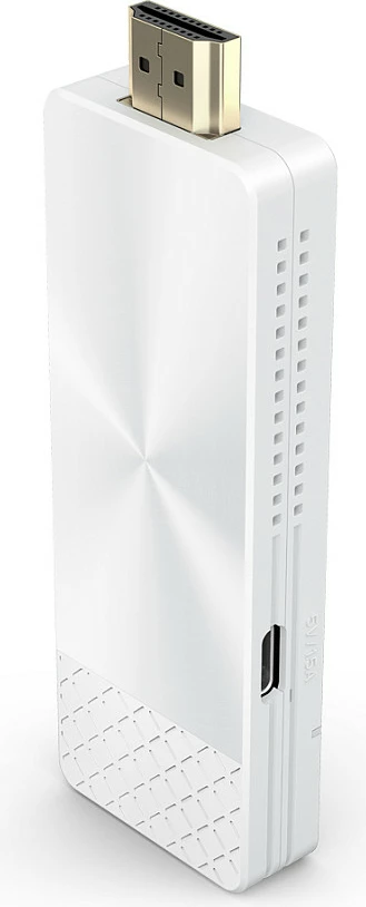 Adapter streaming BenQ Qcast Mirror QP30, HDMI, AirPlay/Miracast, Wi‑Fi 2.4/5GHz, iOS/Android/ChromeOS, i bardhë