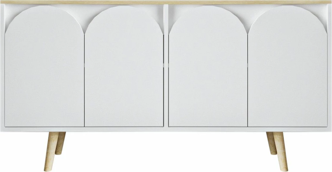 Konsol Skye Decor, Venezia 150, ngjyrë lis safir, e bardhë v2