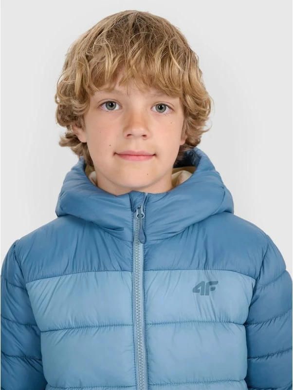 Jakne për djem 4F, e kaltërt