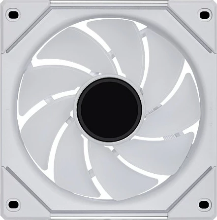 Ventilator për kasë Lian Li UNI FAN SL-INF120, 120mm, ARGB, wireless, reverse blade, i bardhë