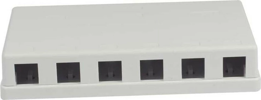 Adapter kabllosh Synergy21 S216343, 6 porta, gri