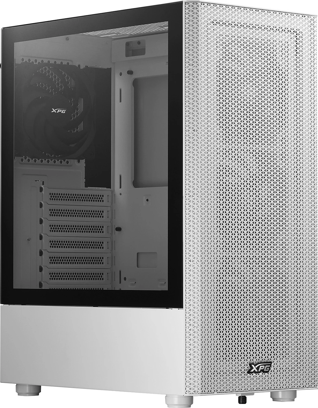 Kasë PC ADATA XPG VALOR MESH Midi Tower, ATX/mATX/Mini-ITX, 4x120mm fanë, e bardhë
