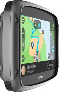 Navigacion GPS për motor TomTom Rider 550 Premium Pack, 4.3", 16GB, Wi‑Fi/Bluetooth, IPX7, i zi