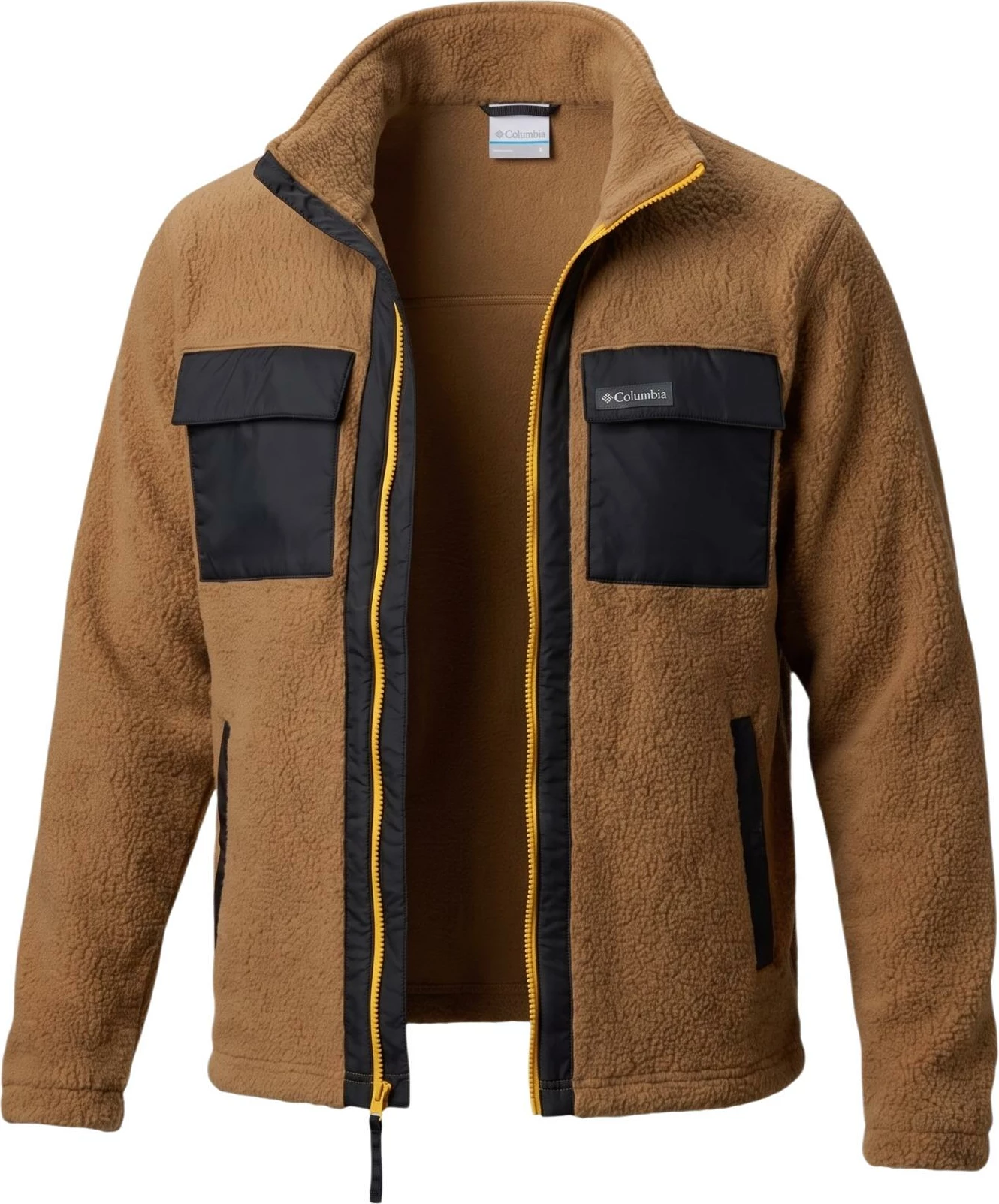 Jakne fleece me zinxhir Columbia Juniper Peak 2131474 për meshkuj, kafe [Madhësia: M]