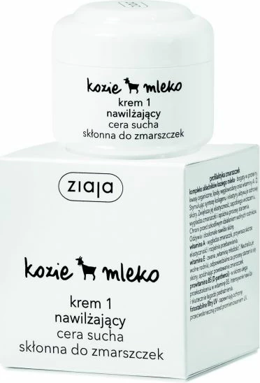 Krem fytyre hidratues për femra Ziaja Kozie Milk Cream 1, 50ml