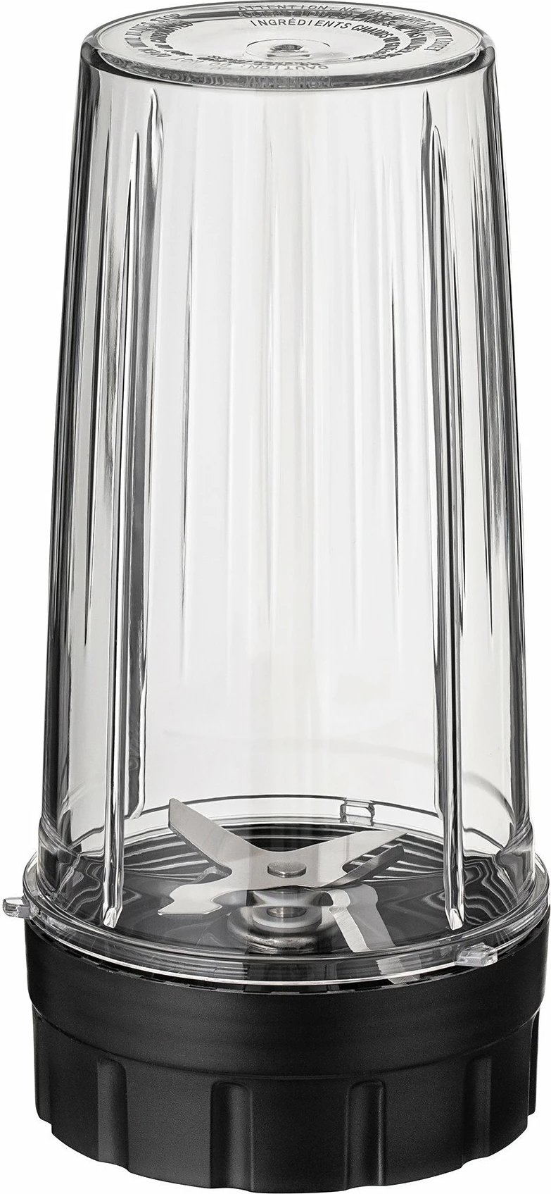 Blender për smoothie 4Swiss NB 102 1000W 1L, i zi, set 6 copë