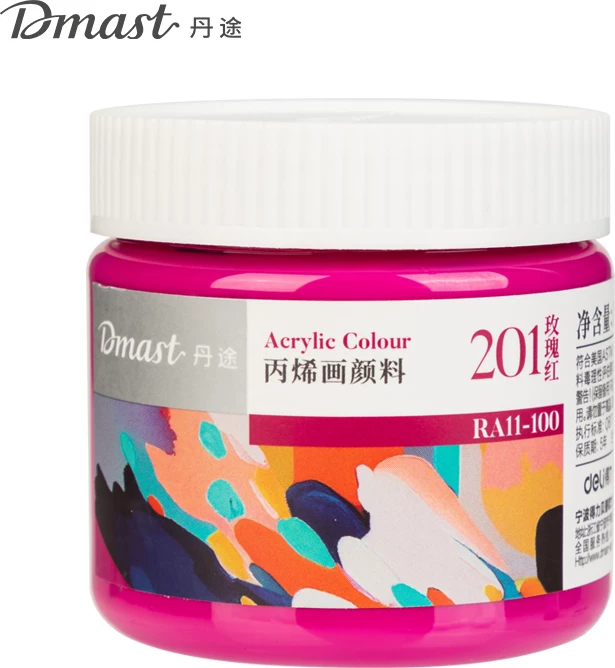 DELI NGJYRE AKRIL 100ML 201 ROSE RED