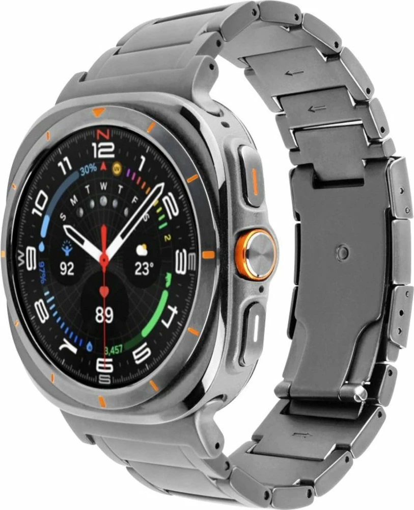 Rrip titani Fixed për Samsung Galaxy Watch Ultra, argjendtë, 1 copë