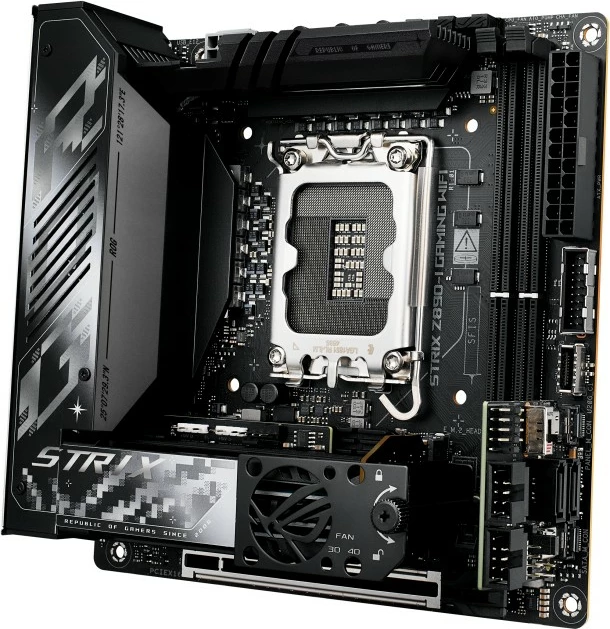 Pllakë amë ASUS ROG STRIX Z890-I GAMING WIFI, Intel, LGA 1851, DDR5, 96 GB