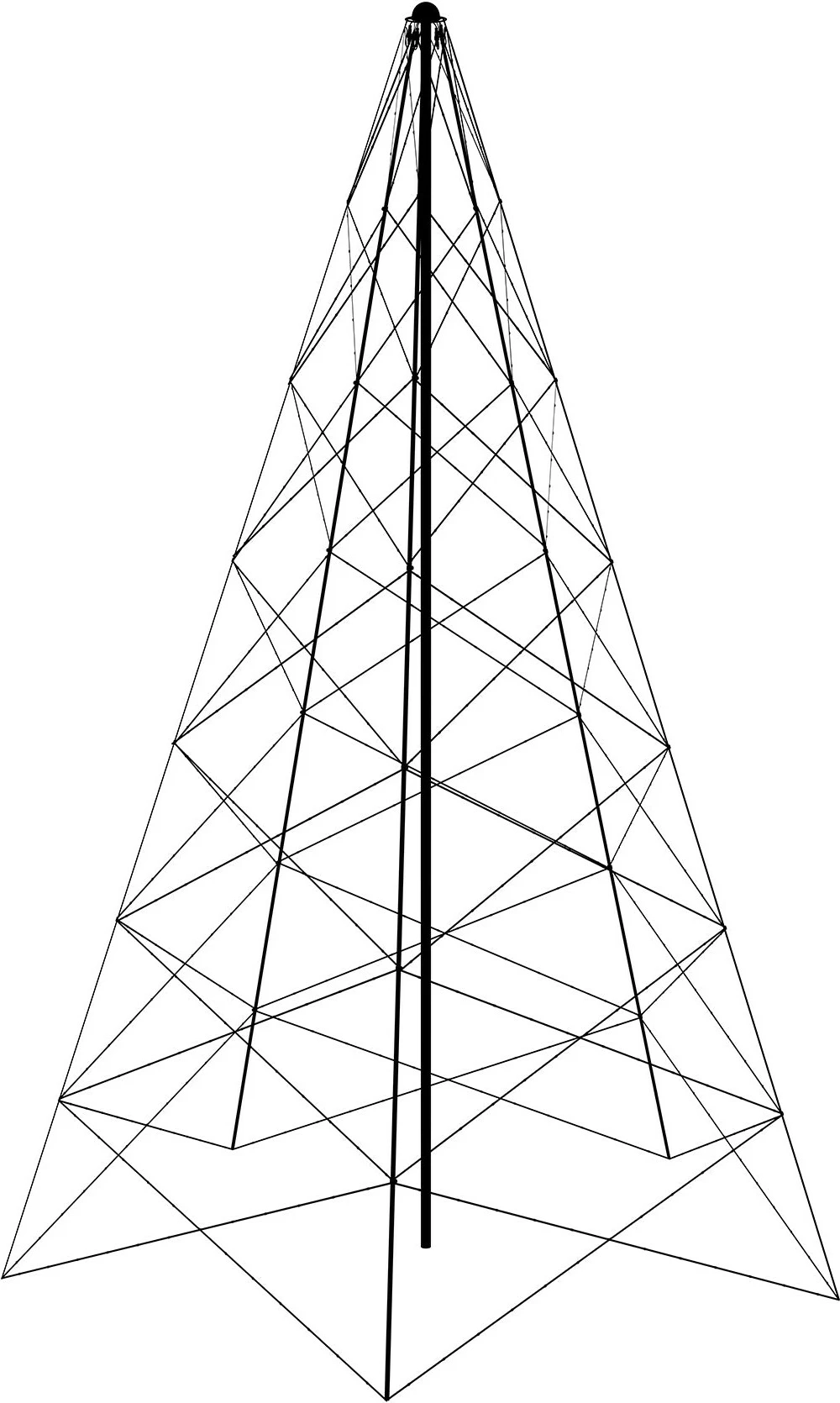 Pema e mençur Hombli Smart Christmas Tree RGB