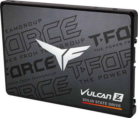 SSD interne Team Group T-FORCE VULCAN Z 512GB, 2.5" SATA III, 540/470 MB/s, e zezë