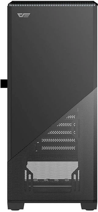 Kasë Darkflash DK151 me LED, 3 ventilatorë RGB, e zezë