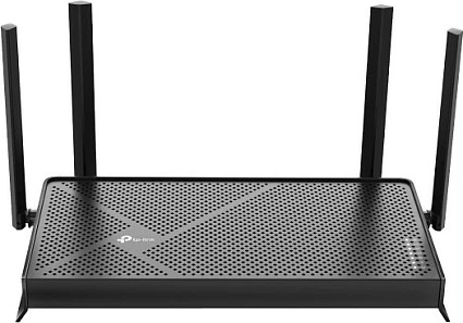 Router Wi‑Fi TP-Link Archer BE3600, Wi‑Fi 7, Dual-Band 2.4/5GHz, 2.5GbE, 4 Antena, e zezë