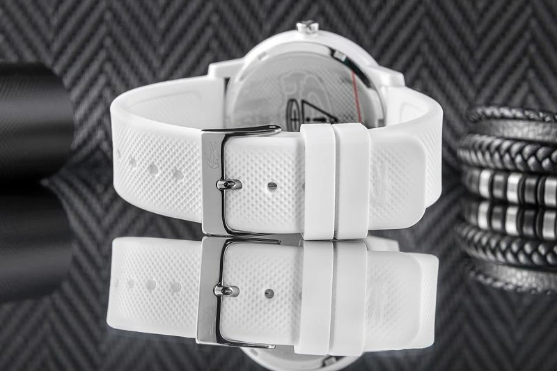 Orë dore për meshkuj Lacoste, e bardhë