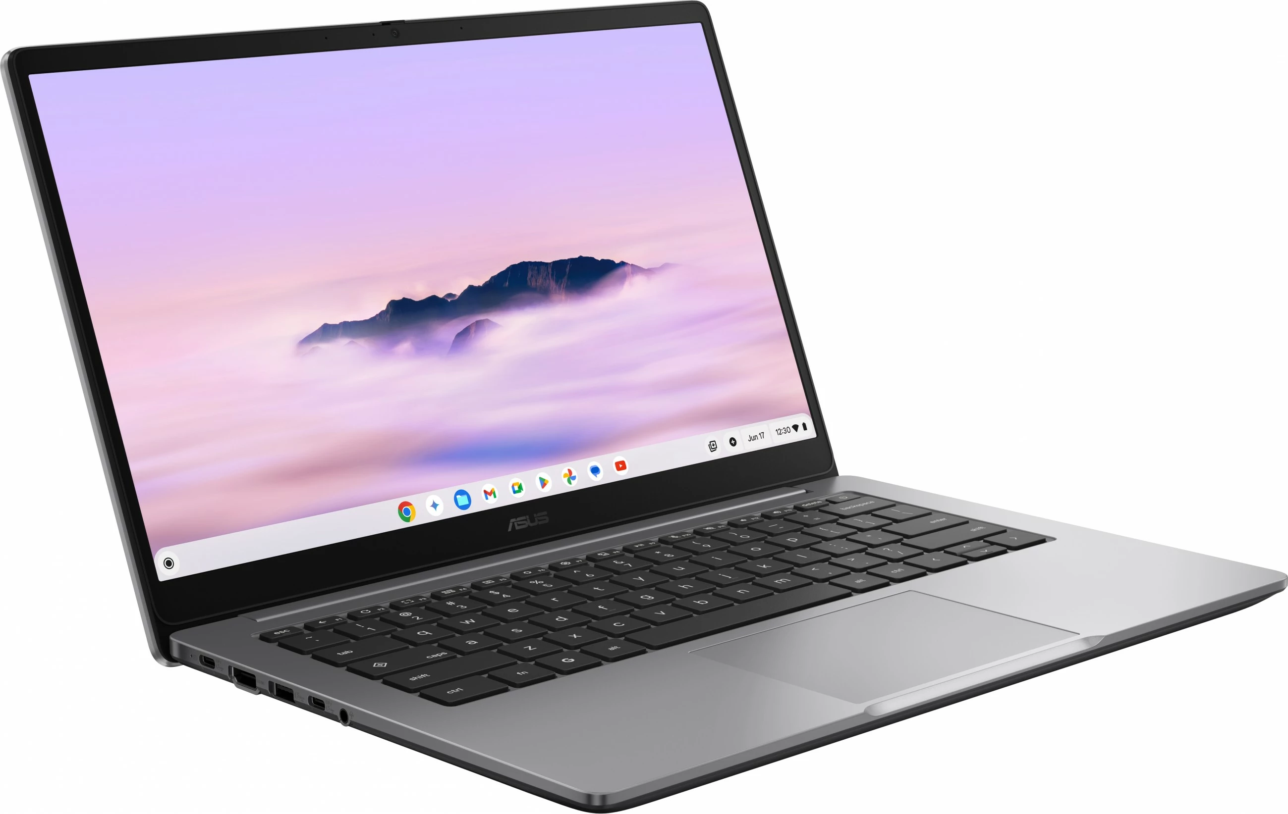 Kompjuter ASUS Chromebook CX3 14 inç, 3-N355, 8GB RAM, 128GB, ChromeOS, gri