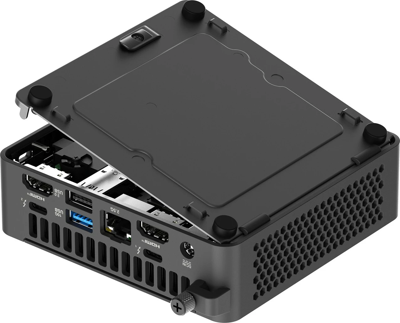 Kasë ASUS NUC GEN15 Pro Slim Kit RNUC15CRKI300002, Intel Core i3, mini, e zezë