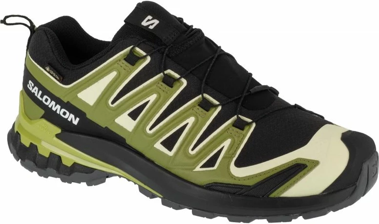 Atlete për meshkuj Salomon, të zeza dhe të gjelbra