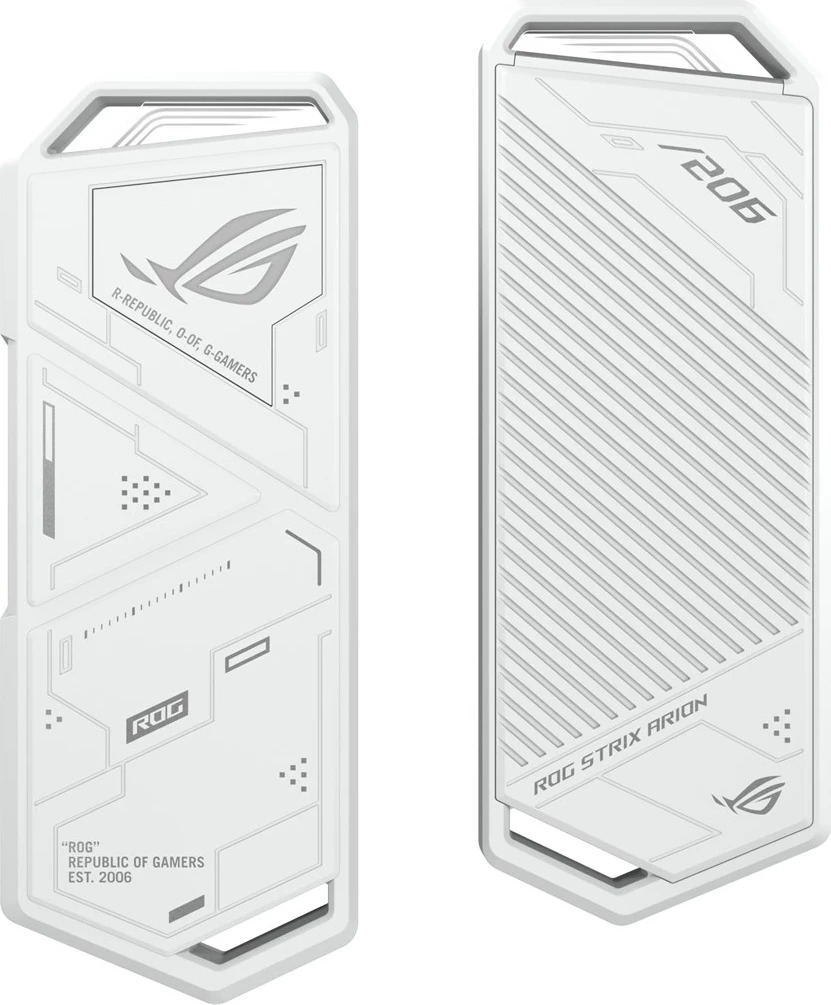 Kasë ASUS ROG Strix Arion, White Edition, për SSD M.2, e bardhë