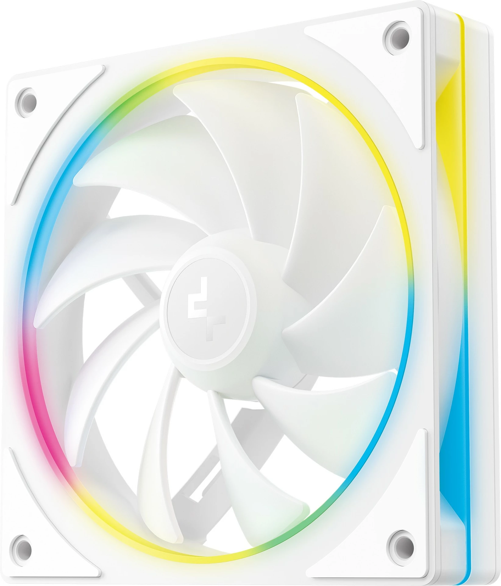 Ventilatorë Deepcool FL12 SE 3IN1 120mm, LED, të bardhë