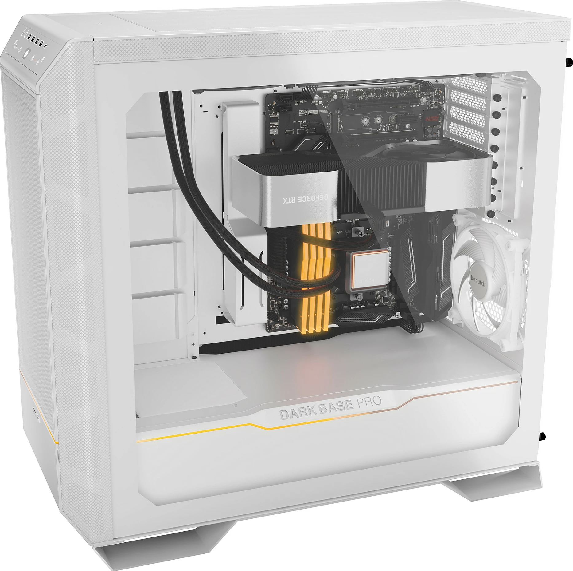 Kasë be quiet! Dark Base Pro 901, midi tower, e bardhë