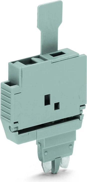 Mbajtës sigurese WAGO 2004-911, për siguresa 5x20 mm, 6.3A 250V, gri