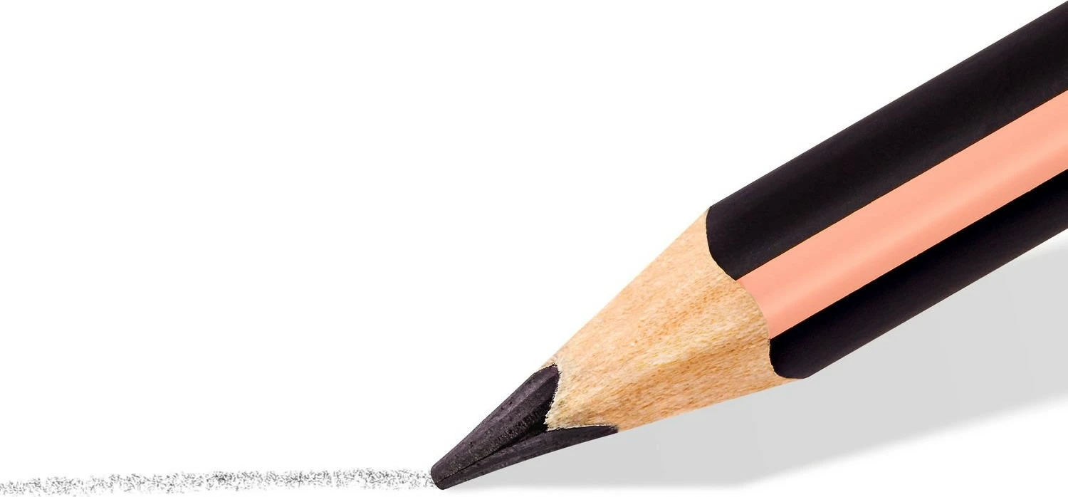 Set lapsa STAEDTLER 119, 2B, trekëndësh, multikolor, 2 copë