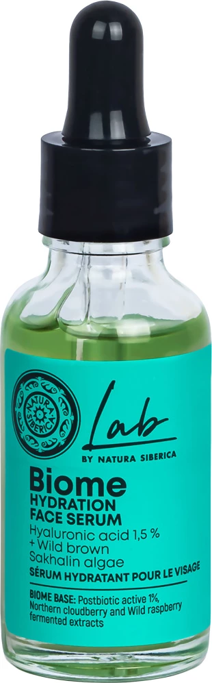 Serum për fytyrë Natura Siberica Lab Biome Moisturizing për femra 30ml