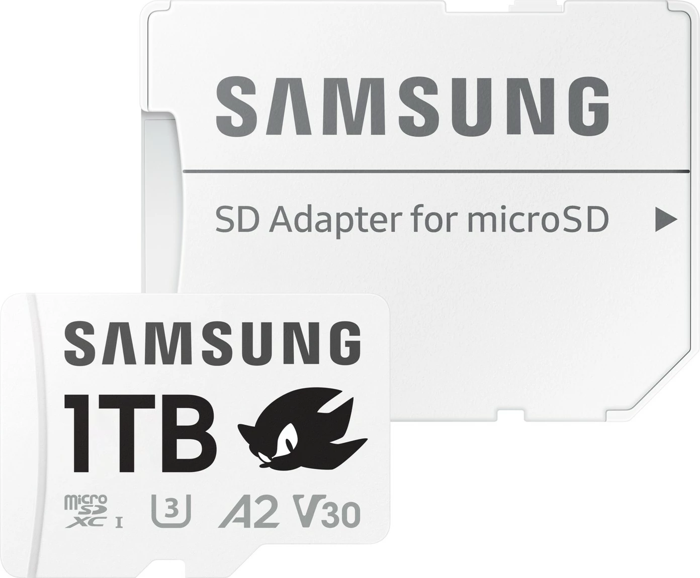MicroSDXC Samsung 1TB PRO Plus Sonic, Class 10, UHS-I, A2, V30, bardhë