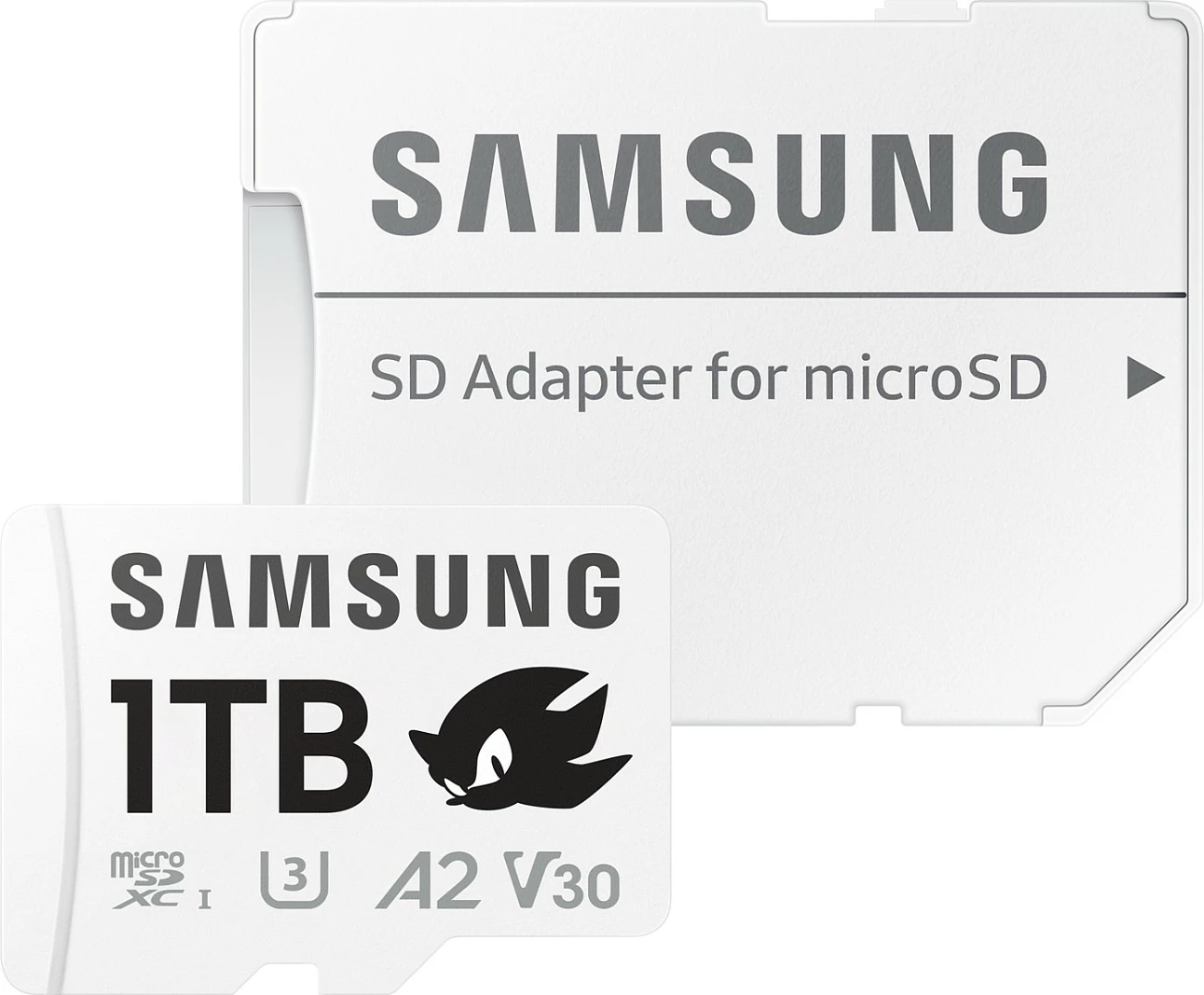 MicroSDXC Samsung 1TB PRO Plus Sonic, Class 10, UHS-I, A2, V30, bardhë