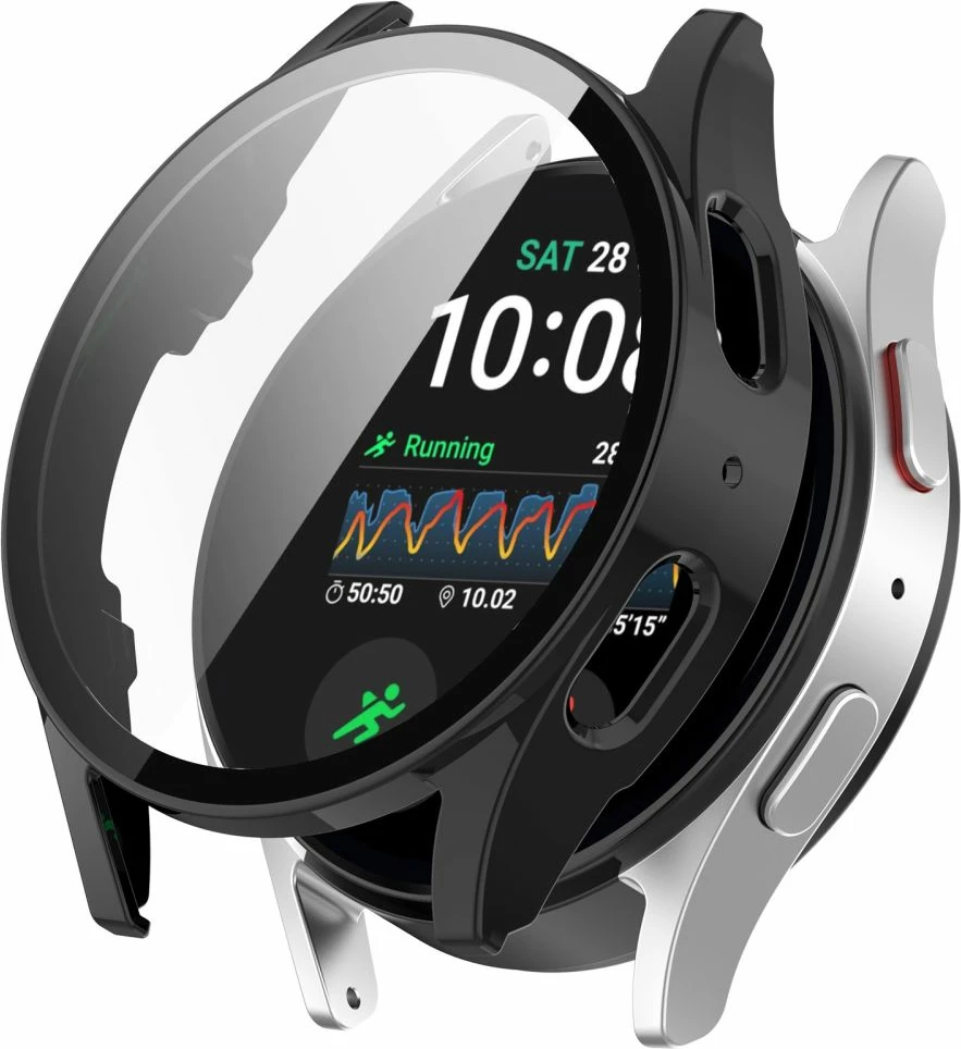 Mbështjellës Tech-Protect Defense360 për Samsung Galaxy Watch 4/5/FE 40mm, Zi