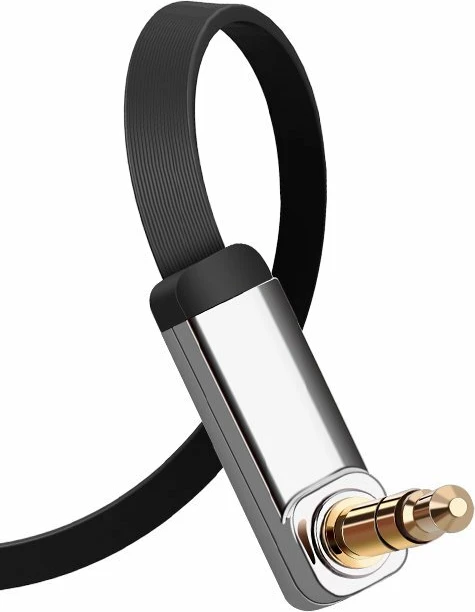 Kabllo audio AUX Ugreen AV119 10596, 0.5m, mini jack 3.5mm, e zezë