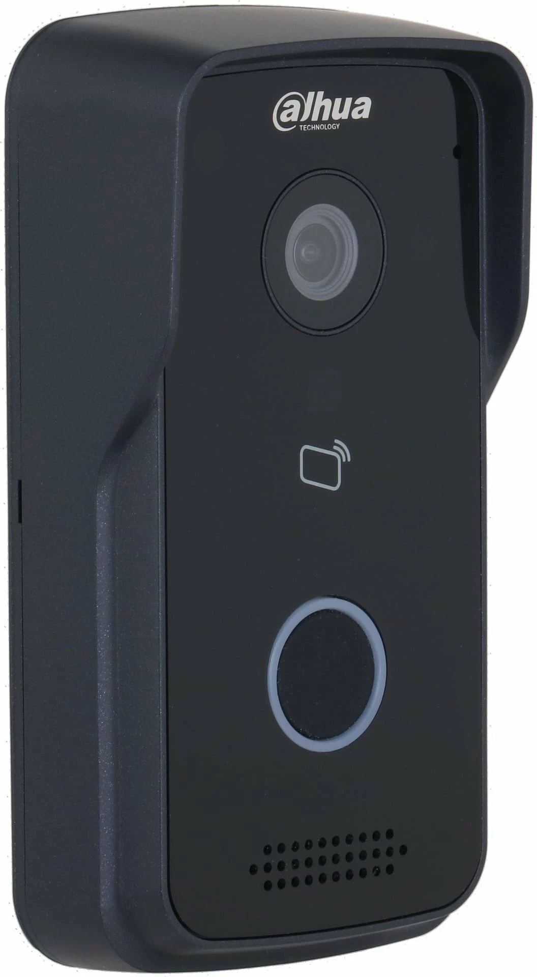 Panel interfoni Dahua VTO2111D-P-S3 2MP PoE me lexues MIFARE RFID, IP65, grafit