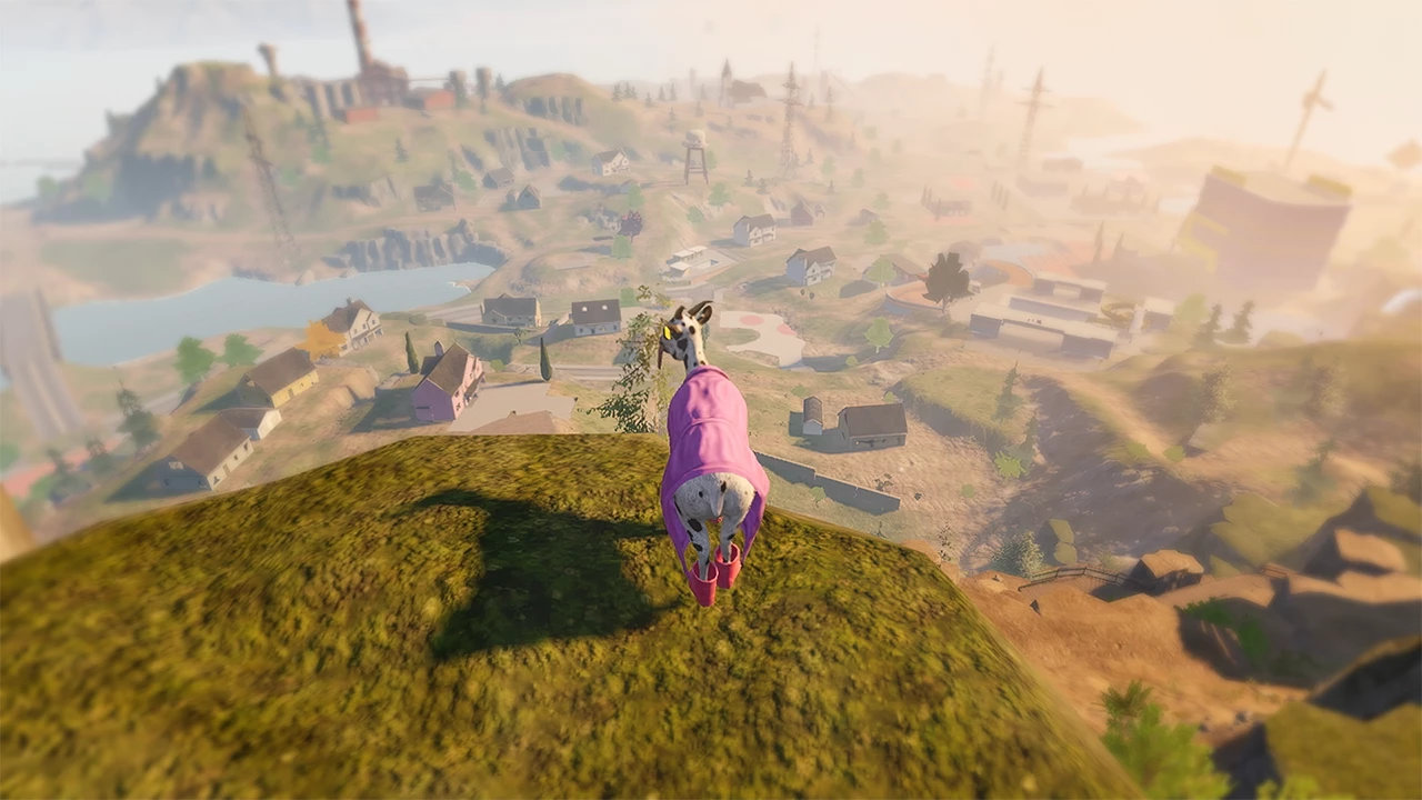 Lojë Nintendo Switch Deep Silver Goat Simulator 3 me DLC Digital Downgrade