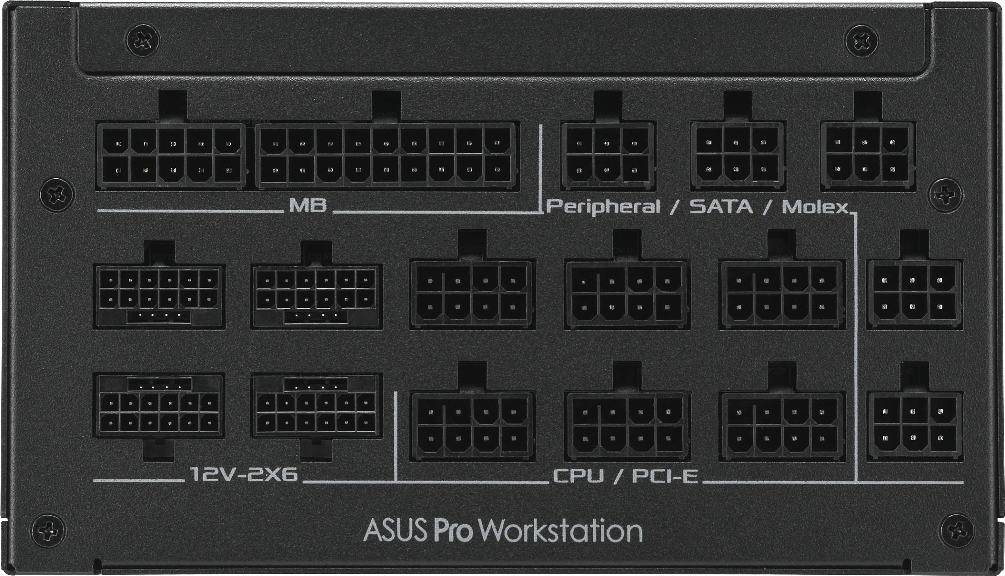 Furnizues rryme ASUS PRO-WS-2200P, 2200W, 80+ Platinum, Fully Modular, ATX 3.1, i zi