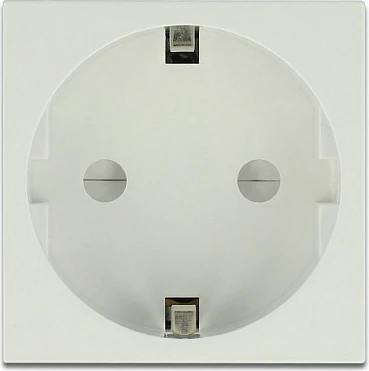 Prizë rryme DeLOCK Easy 45, CEE 7/3, 45x45 mm, 16 A, 250 V, 4000 W, e bardhë
