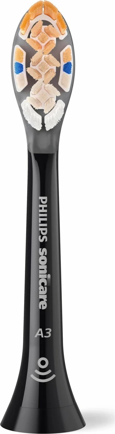 Koka rezervë për furçë dhëmbësh Philips Sonicare A3 Premium All-in-One HX9094/88, 4 copë, e zezë
