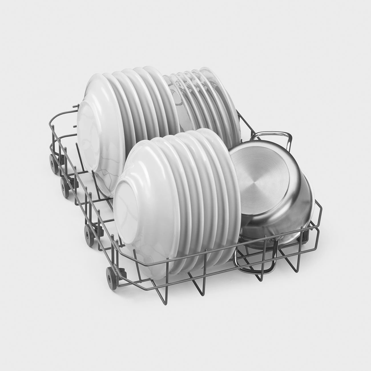 Enëlarëse montuese SMEG ST4512IN, 10 sete, 45 cm