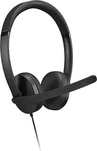 Kufje me mikrofon Lenovo USB-A Wired Stereo Headset Gen 2, të zeza
