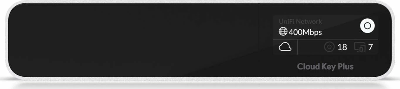 Kontroller rrjeti Ubiquiti UniFi CloudKey+ UCK-G2-SSD, 3GB RAM, 32GB eMMC, 1TB SSD, argjendtë