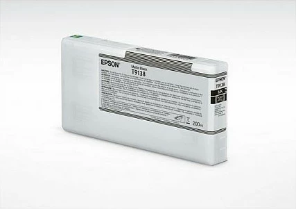 Kartrixhe boje Epson T9138, Matte Black, 200 ml